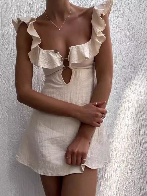 Muse Linen Backless Maxi Dress – Muse & Moss
