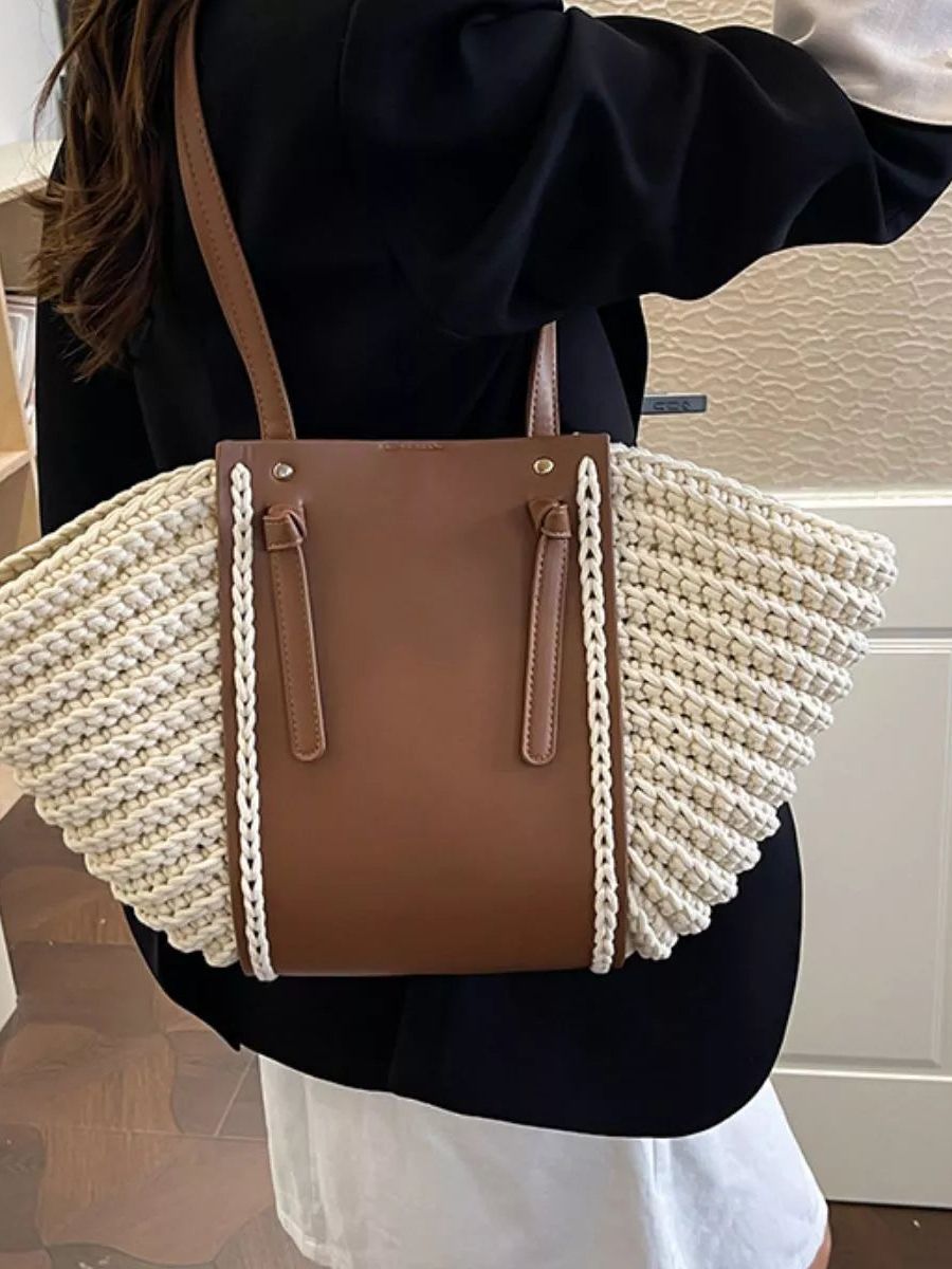 Straw Woven Shoulder Bag